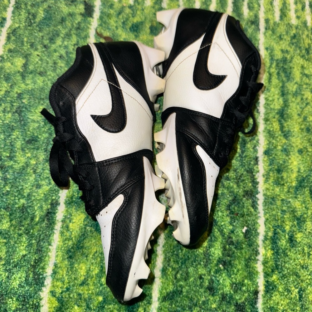 Nike Air Jordan 1 Vapor Edge Low TD Black White Panda Football Cleats